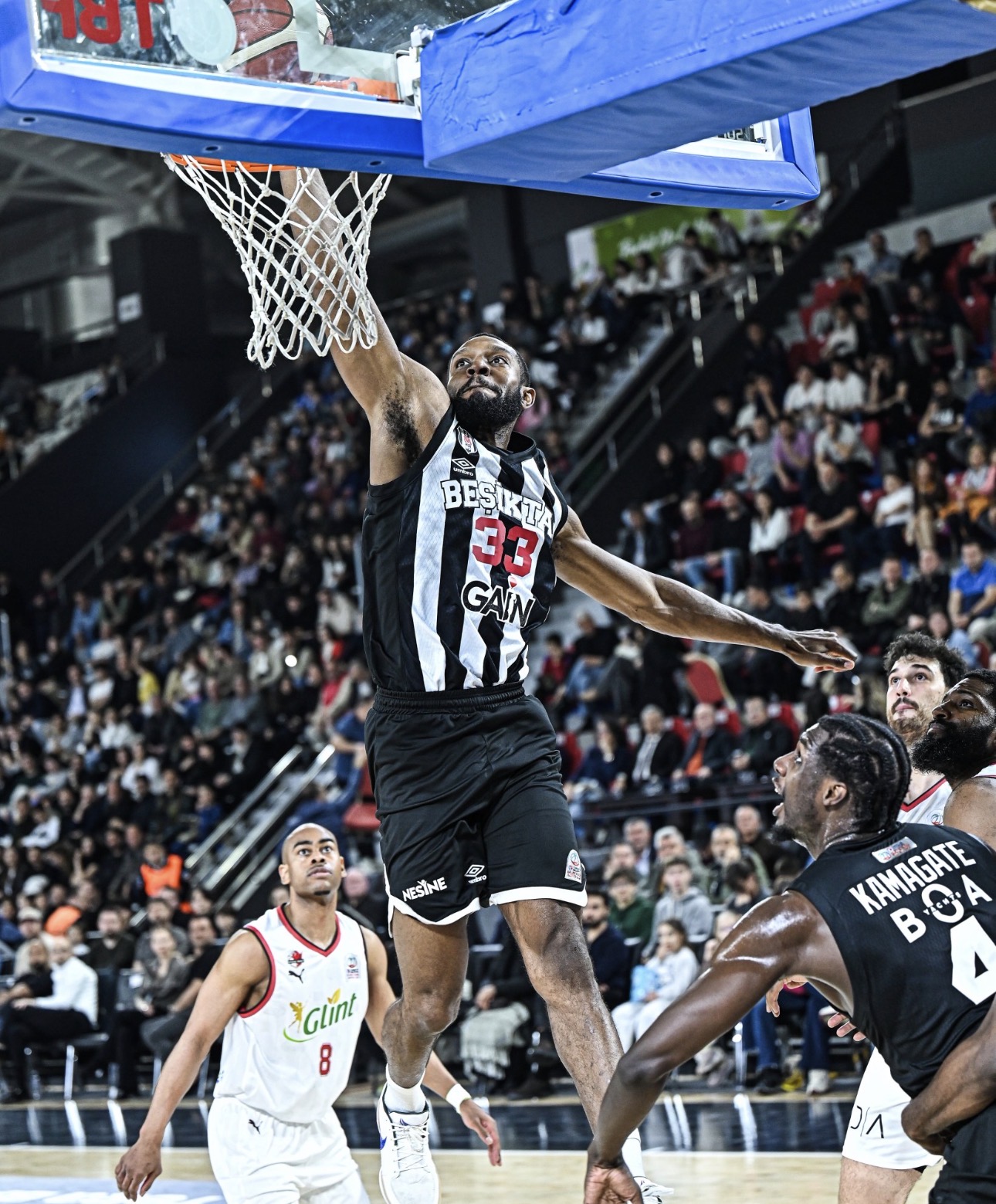 Beşiktaş Gain çok rahat kazandı