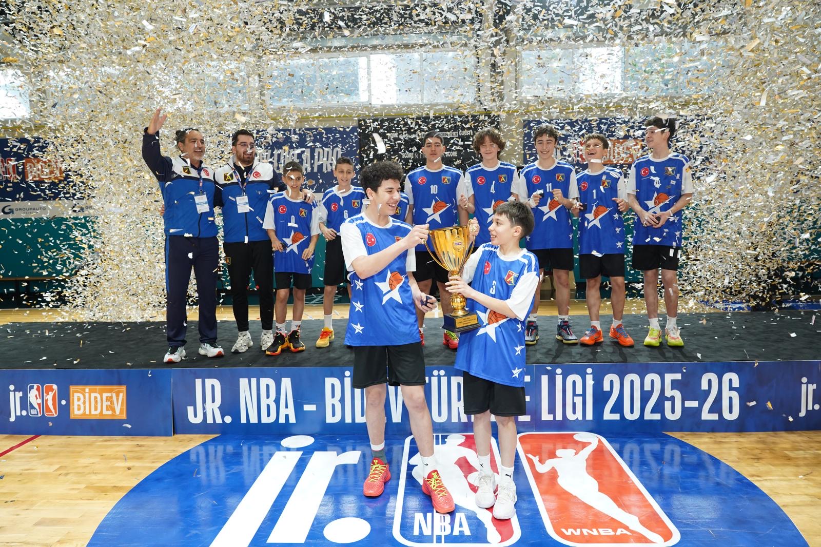 JR. NBA – BİDEV TÜRKİYE LİGİ’NDE ŞAMPİYON BELLİ OLDU