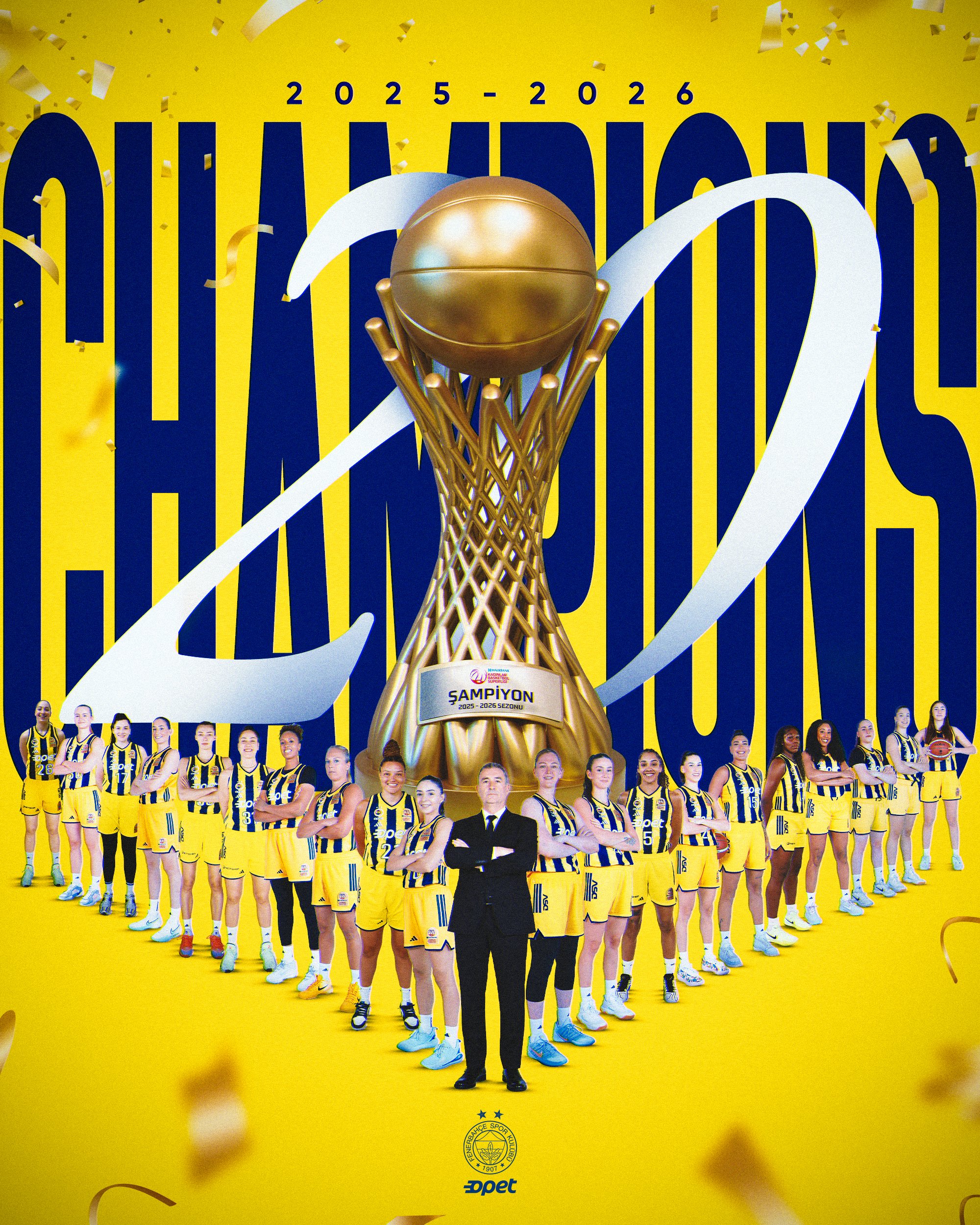 FENERBAHÇE OPET NAMAĞLUP ŞAMPİYON