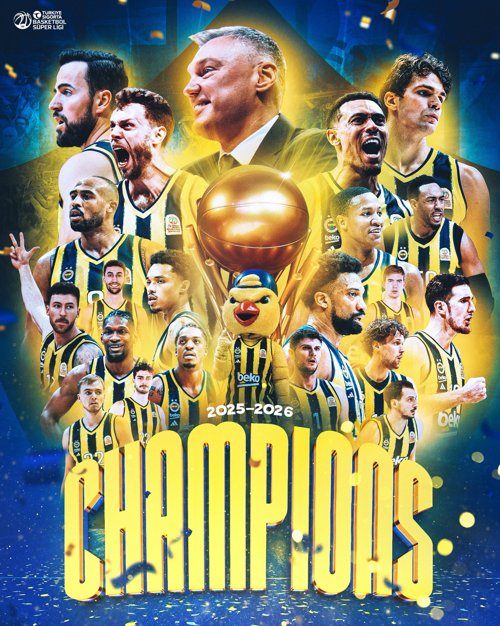 ŞAMPİYON FENERBAHÇE BEKO